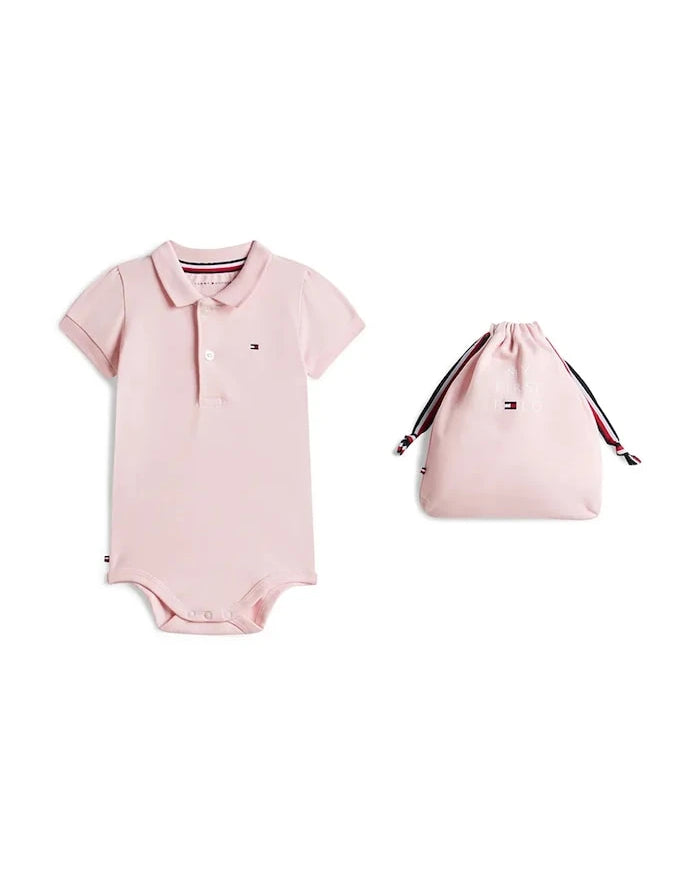 Tommy Hilfiger pamuklu çocuk body