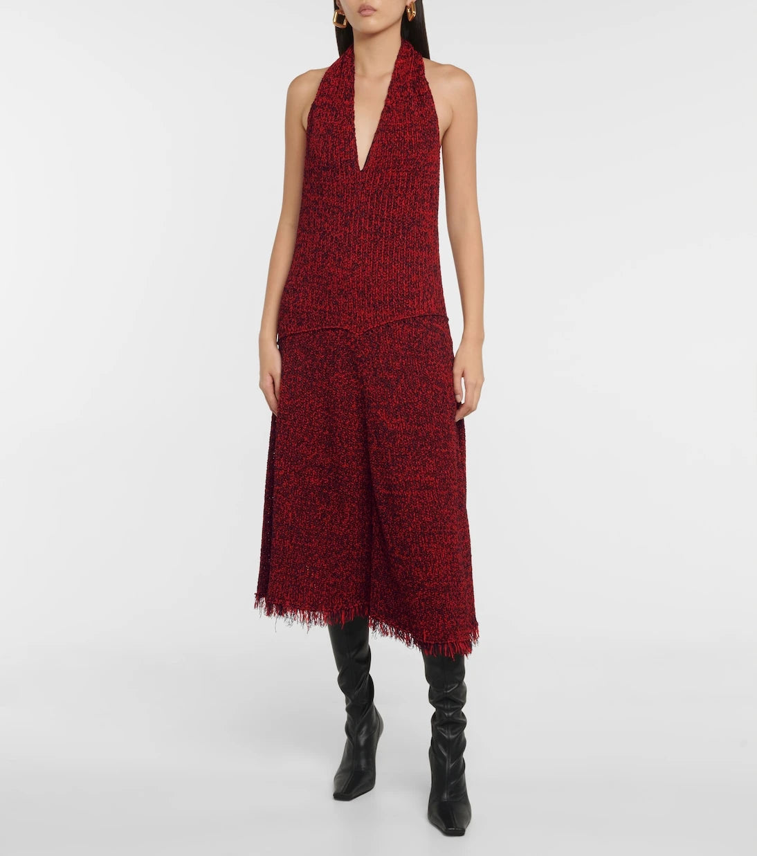 Proenza Schouler - Crocheted halterneck midi dress