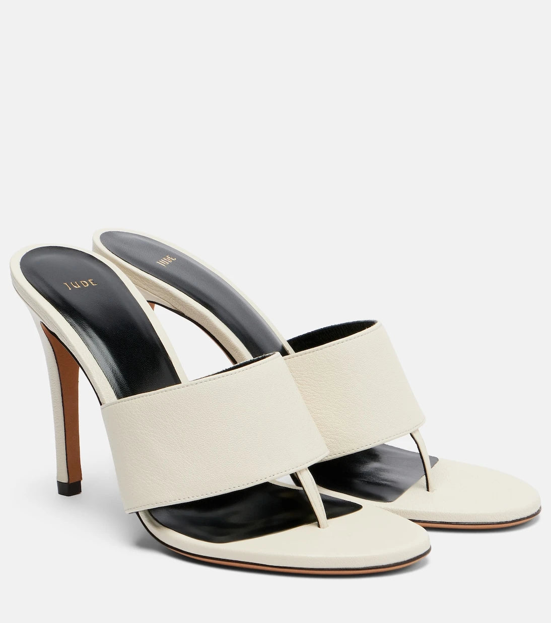 JUDE - Snug leather thong sandals