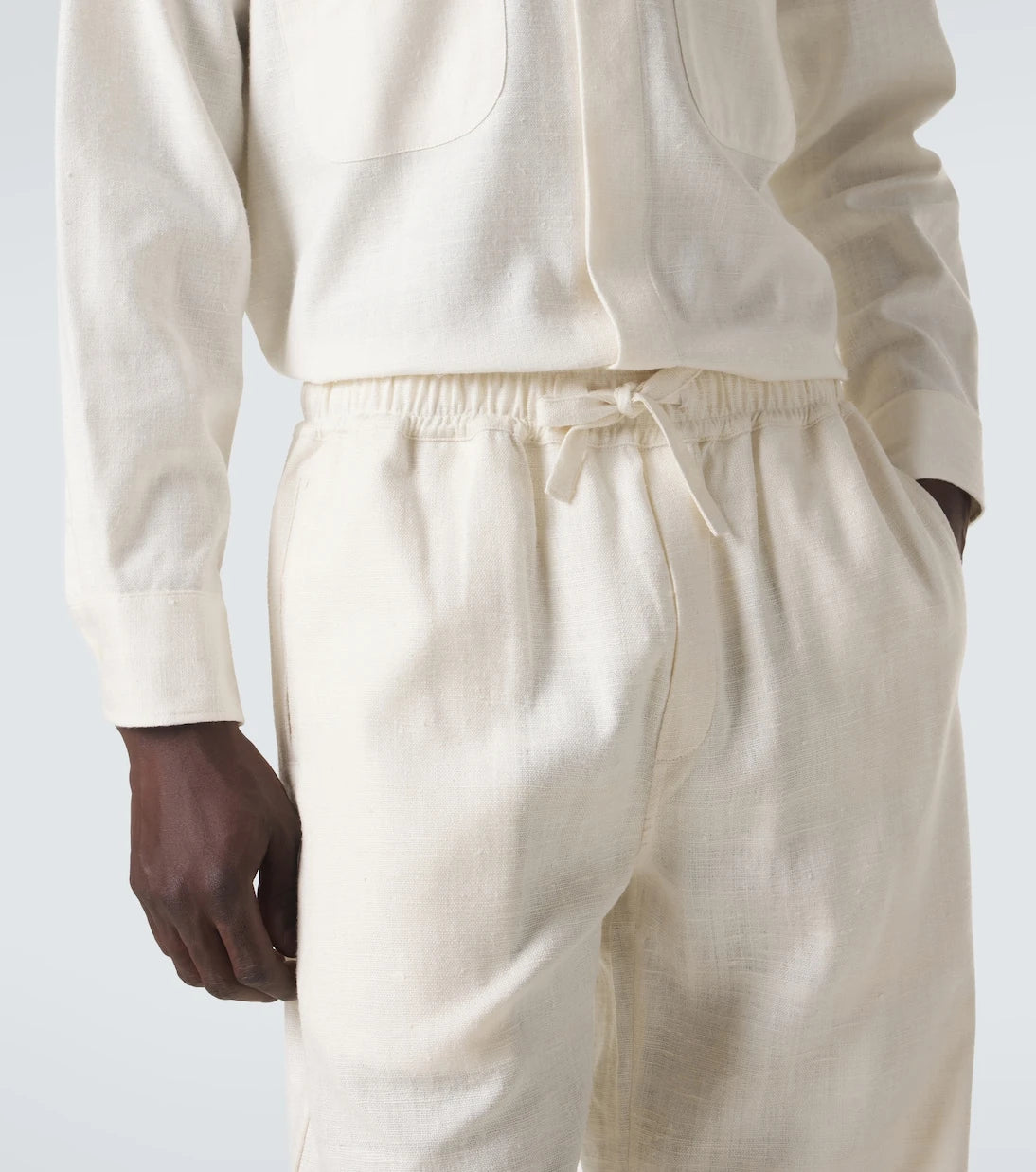 Saman Amel - Silk straight pants