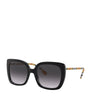Black Oversized Square Sunglasses