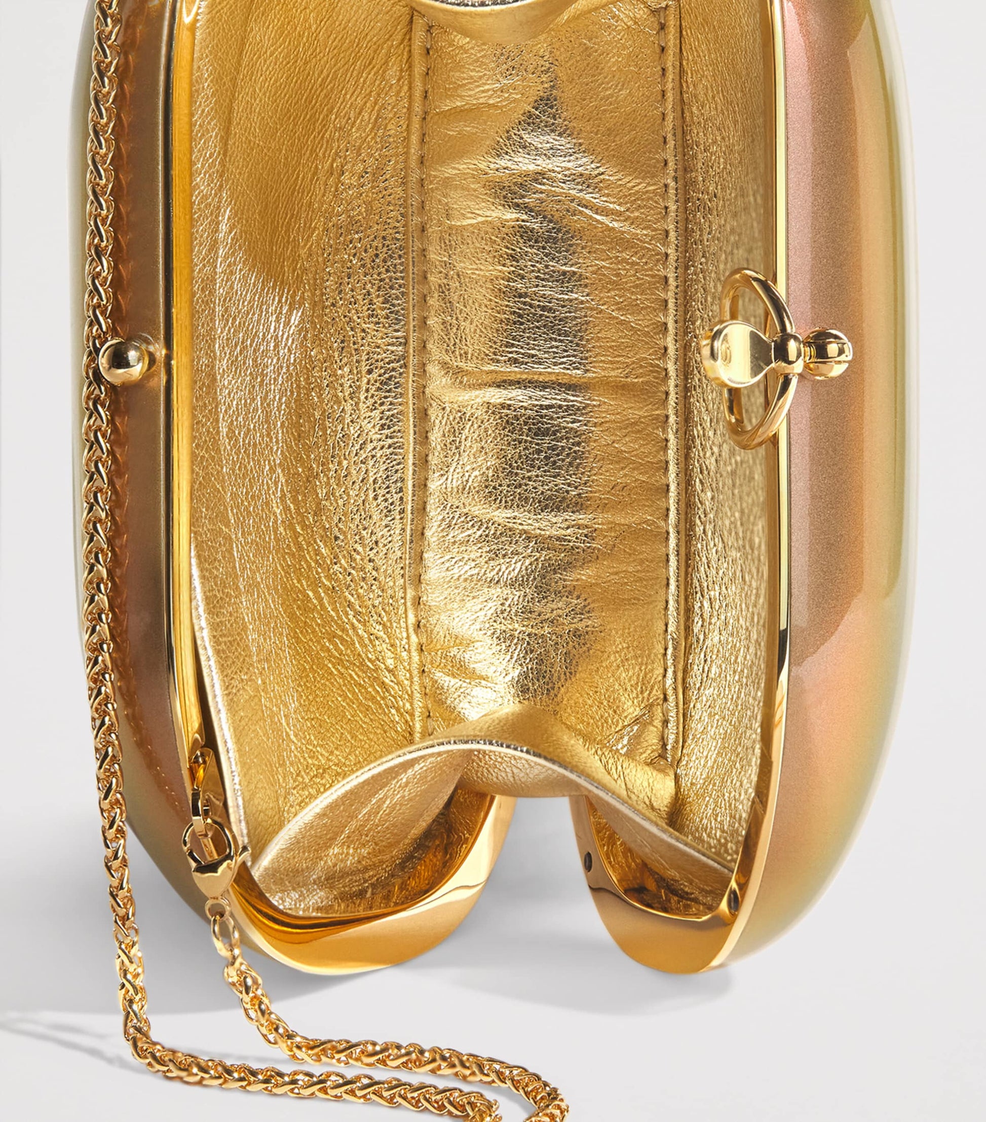 Oval Elina Clutch Bag