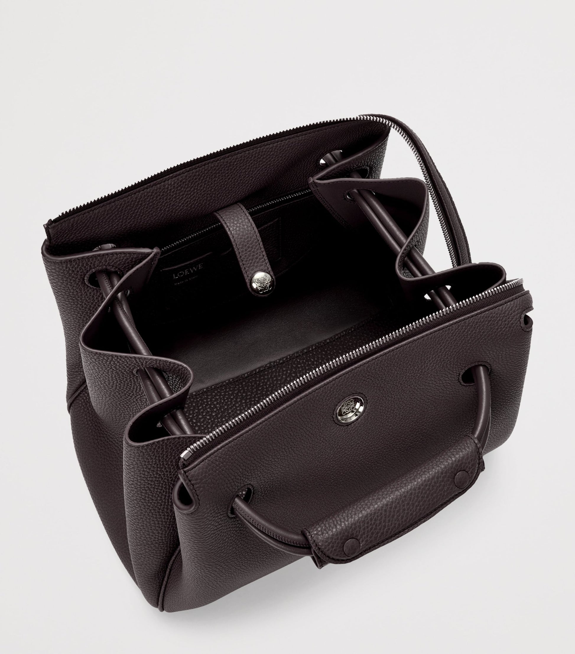 Medium Leather Madrid Shoulder Bag