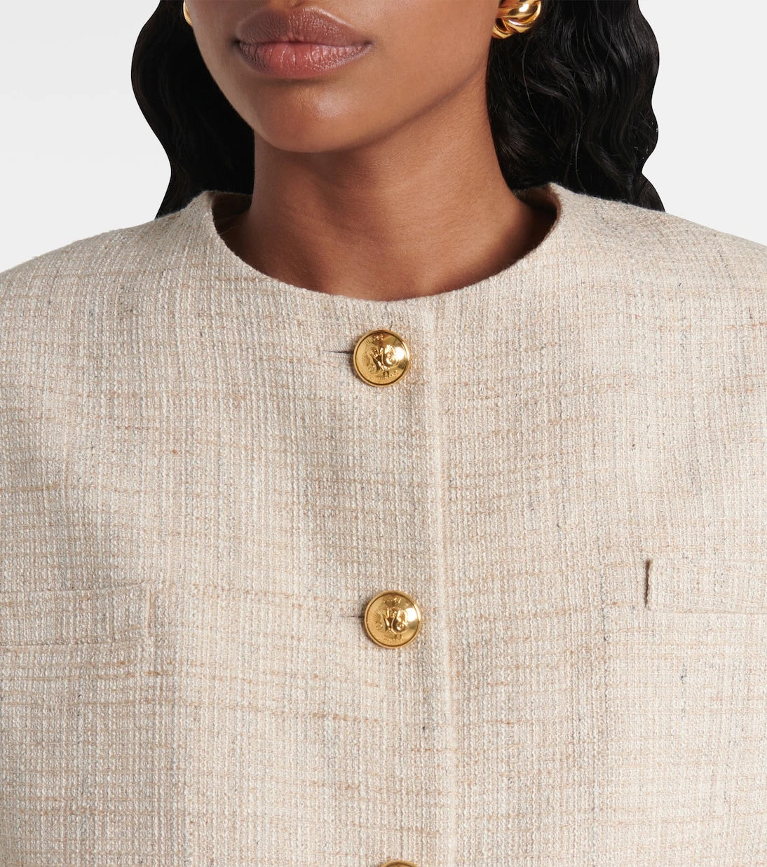 Blazé Milano - Gliss linen, cotton, and silk-blend jacket
