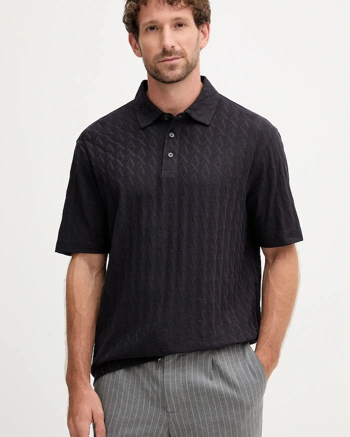 Armani Exchange Yaka Pamuklu Tişört