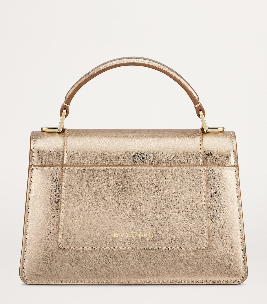Bvlgari Gold Serpenti Forever Top-Handle Bag