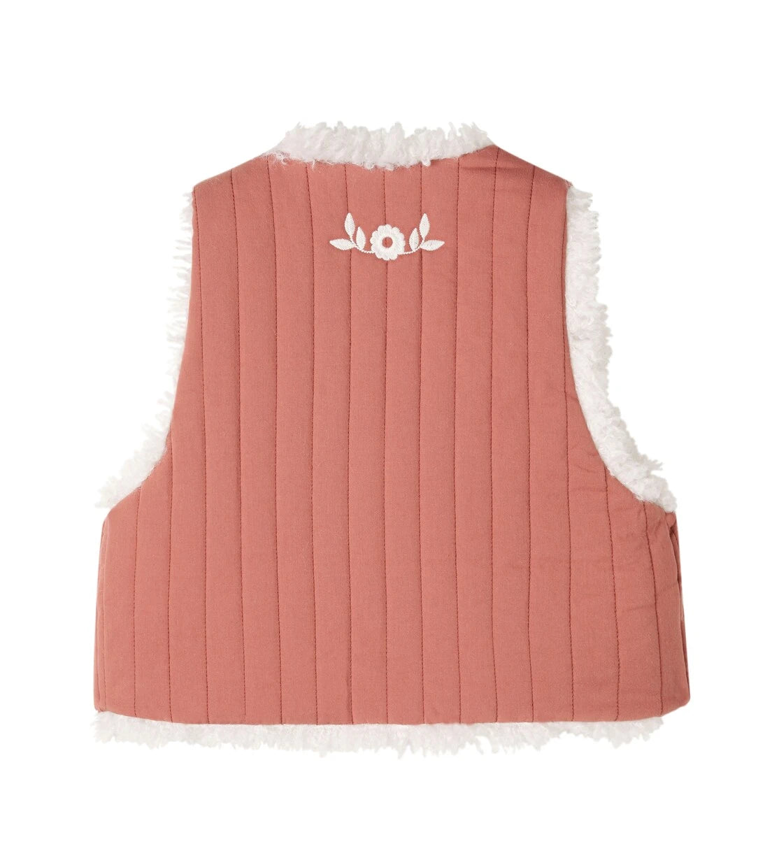 C'era Una Volta - Noemie embroidered quilted cotton vest