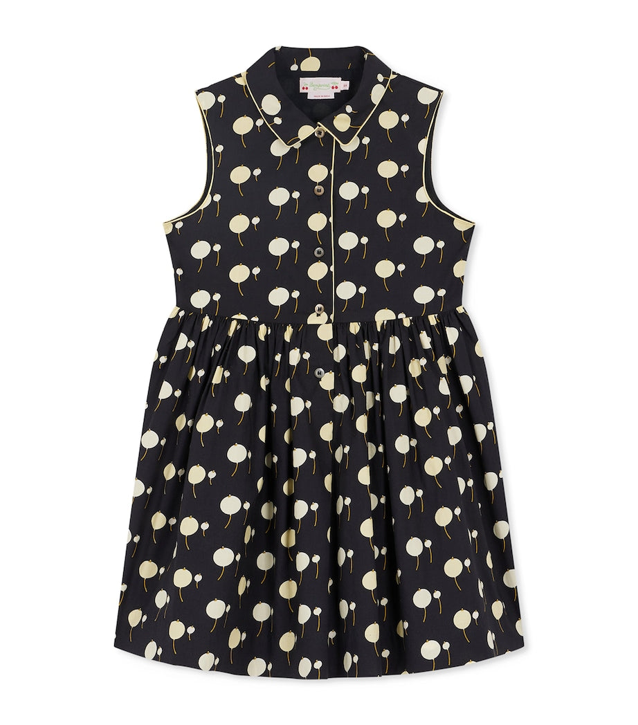 Organic Cotton Cherry Print Dress (4-14 Years)