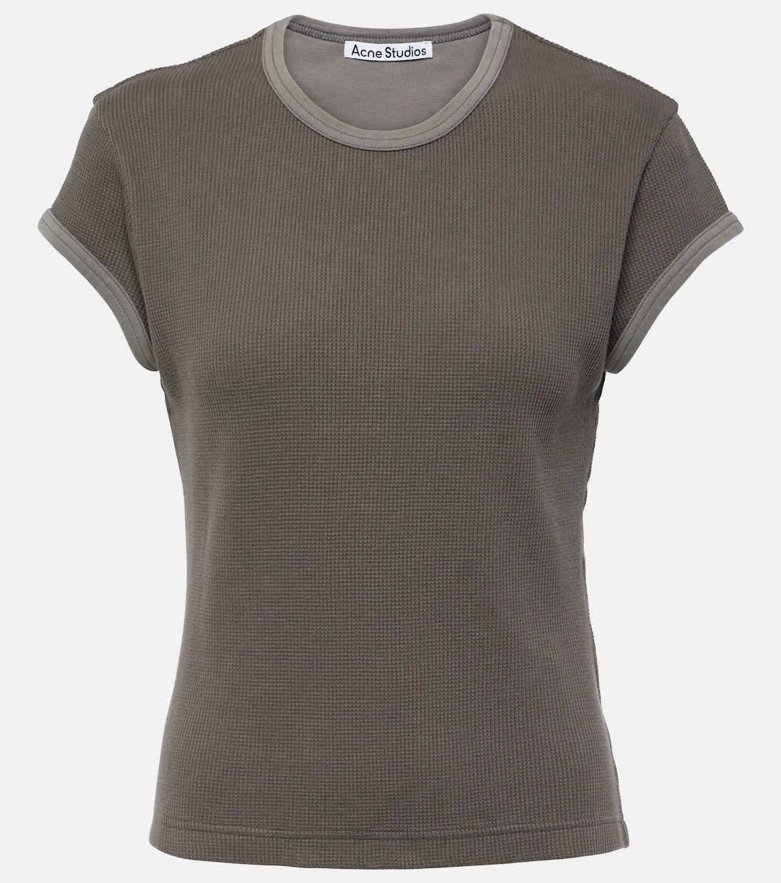 Acne Studios - Waffle-knit cotton T-shirt