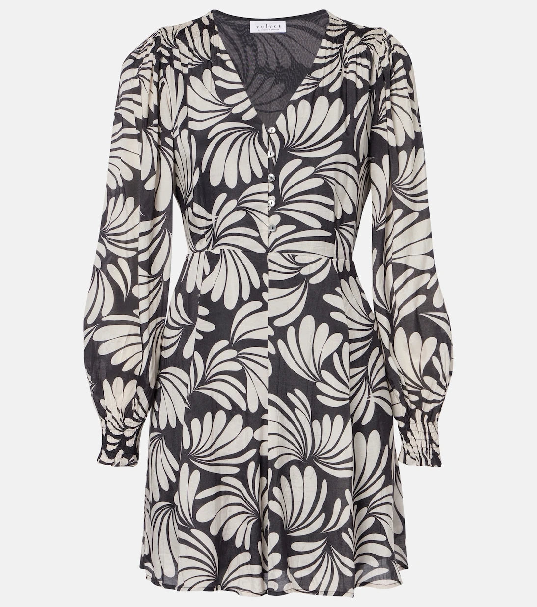 Velvet - Tatti printed minidress
