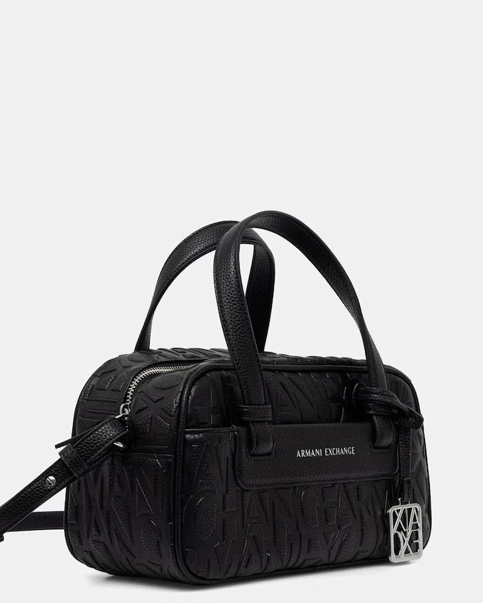 Armani Exchange kadın crossbody çanta, suni deriden
