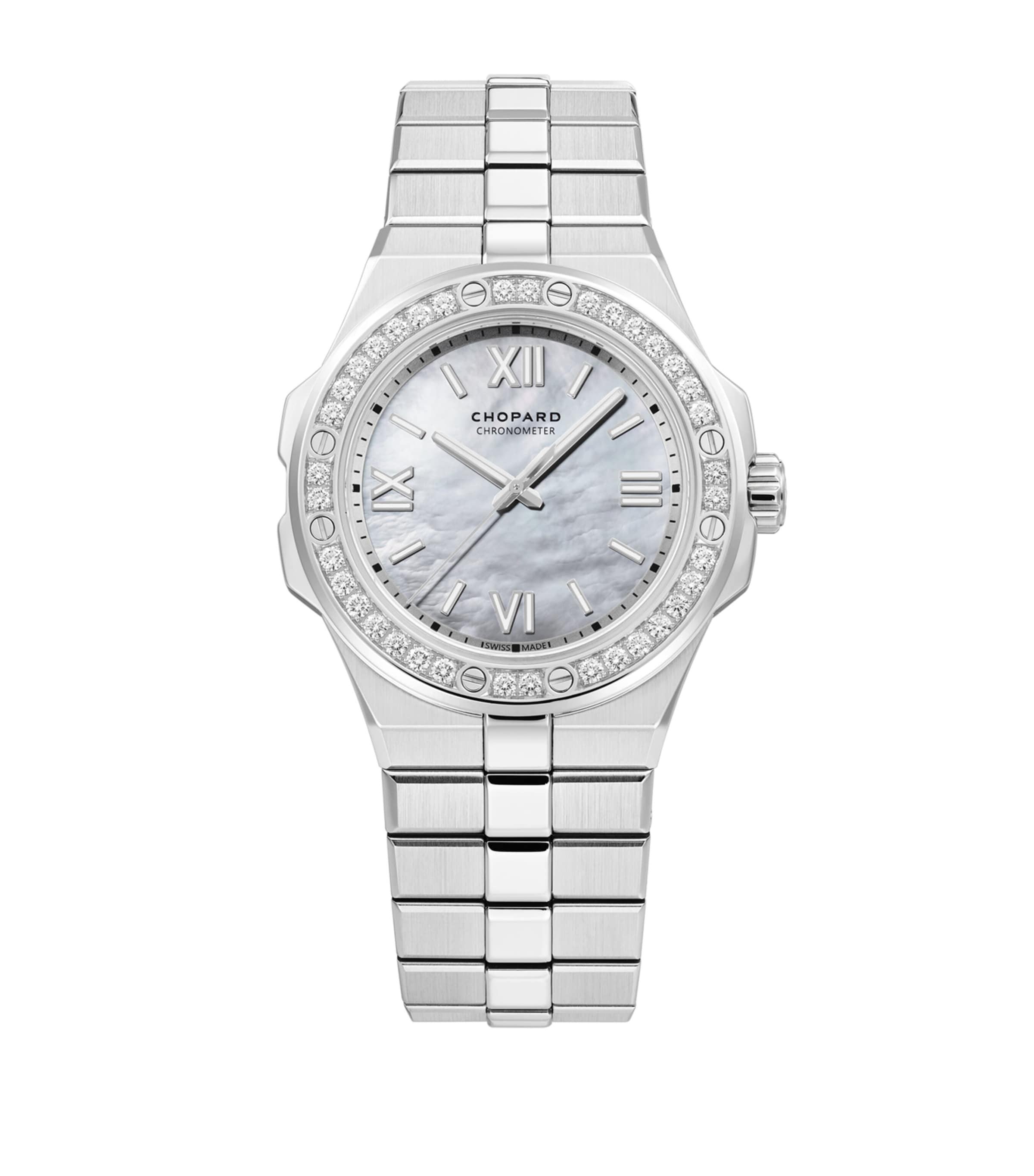 Stainless Steel and Diamond Alpine Eagle Watch 36mm