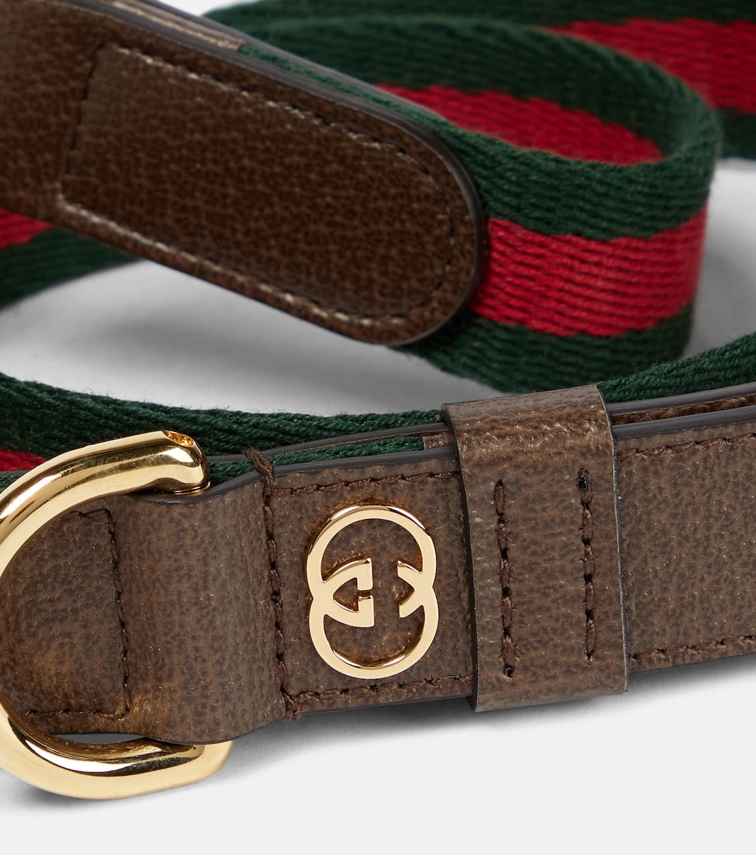 غوتشي - مقود الكلب ويب سترايب L