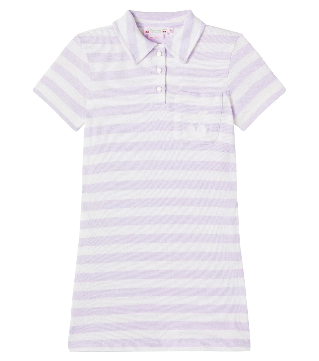 Bonpoint - Striped cotton polo dress