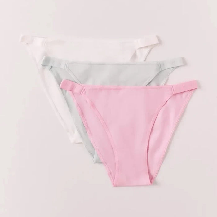 women'secret Pamuk ve elastanlı kadın bikini külot 3'lü