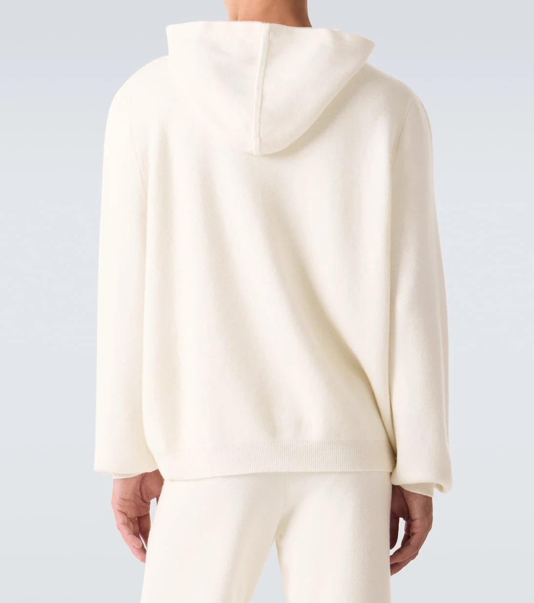 God's True Cashmere - Cashmere hoodie with amethyst