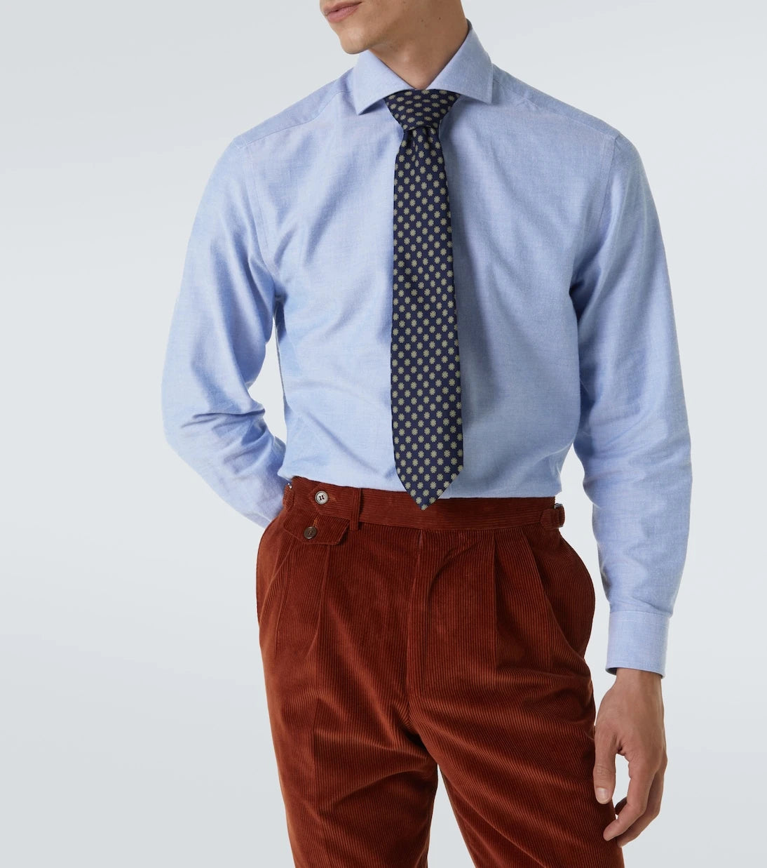Dunhill - Cotton and cashmere Oxford shirt
