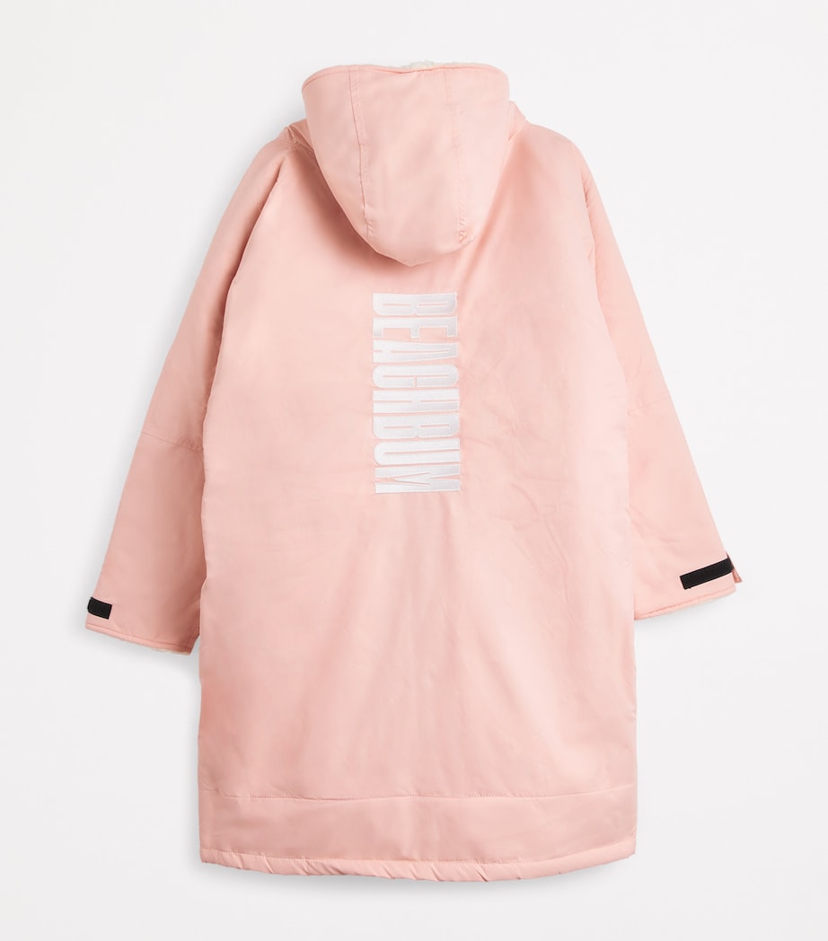Pink Waterproof Fleece-Lined Brobe