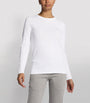 Rag & Bone White long-sleeve cotton T-shirt