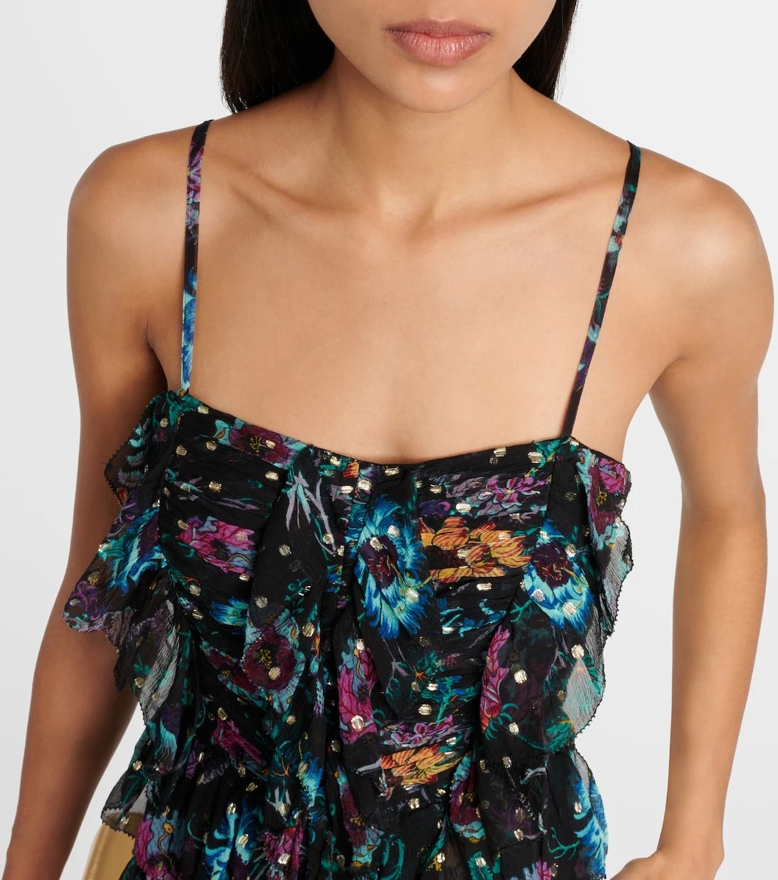 Ulla Johnson - Colette ruffled silk maxi dress