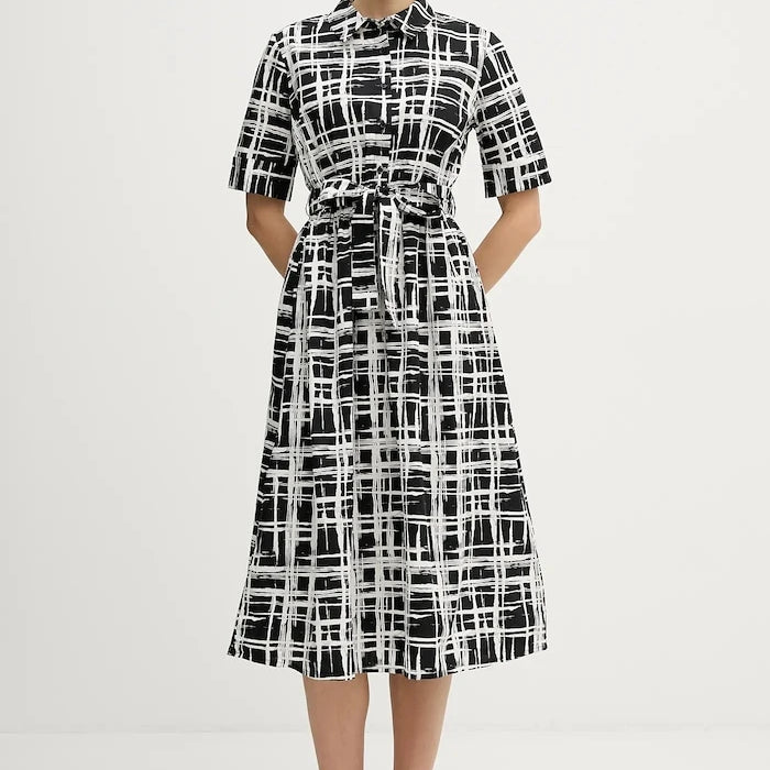 Памучна рокля Dkny