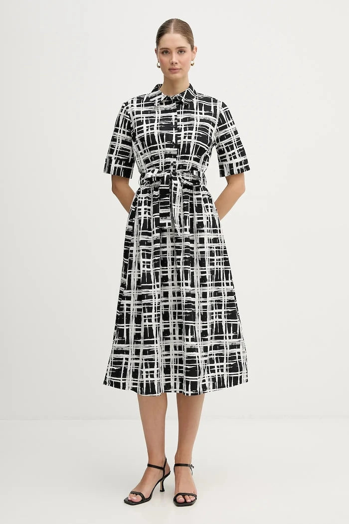 Памучна рокля Dkny