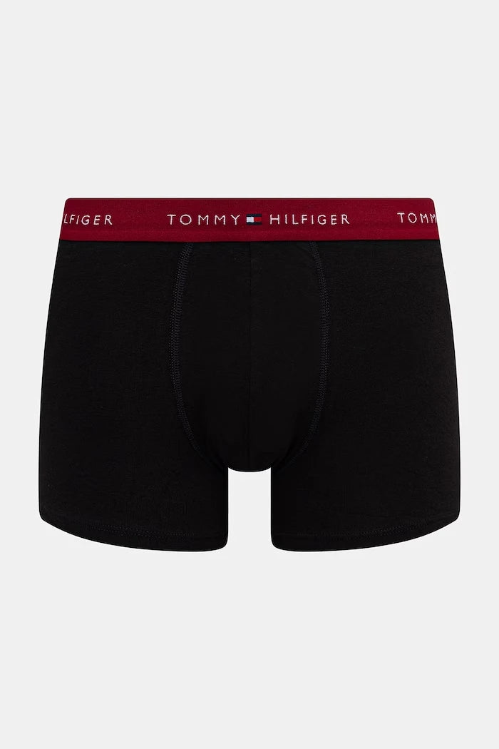 Tommy Hilfiger pamuk ve elastanlı dar kesim erkek boxer 5'li paket