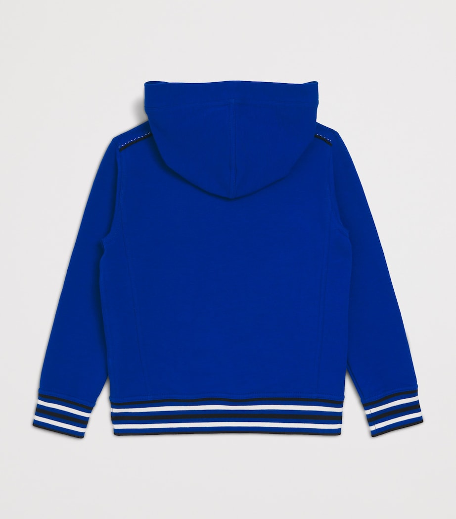 Stefano Ricci Kids Stretch-Cotton Logo Hoodie (4-16 Years)