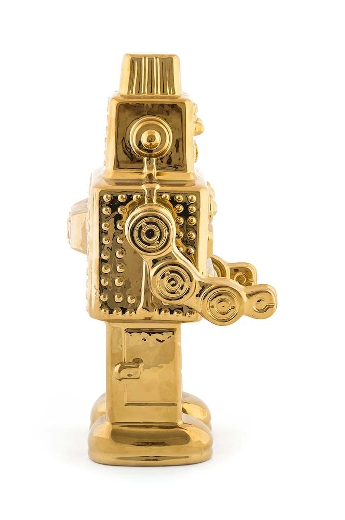 Seletti Memorabilia Gold My Robot Dekorasyon