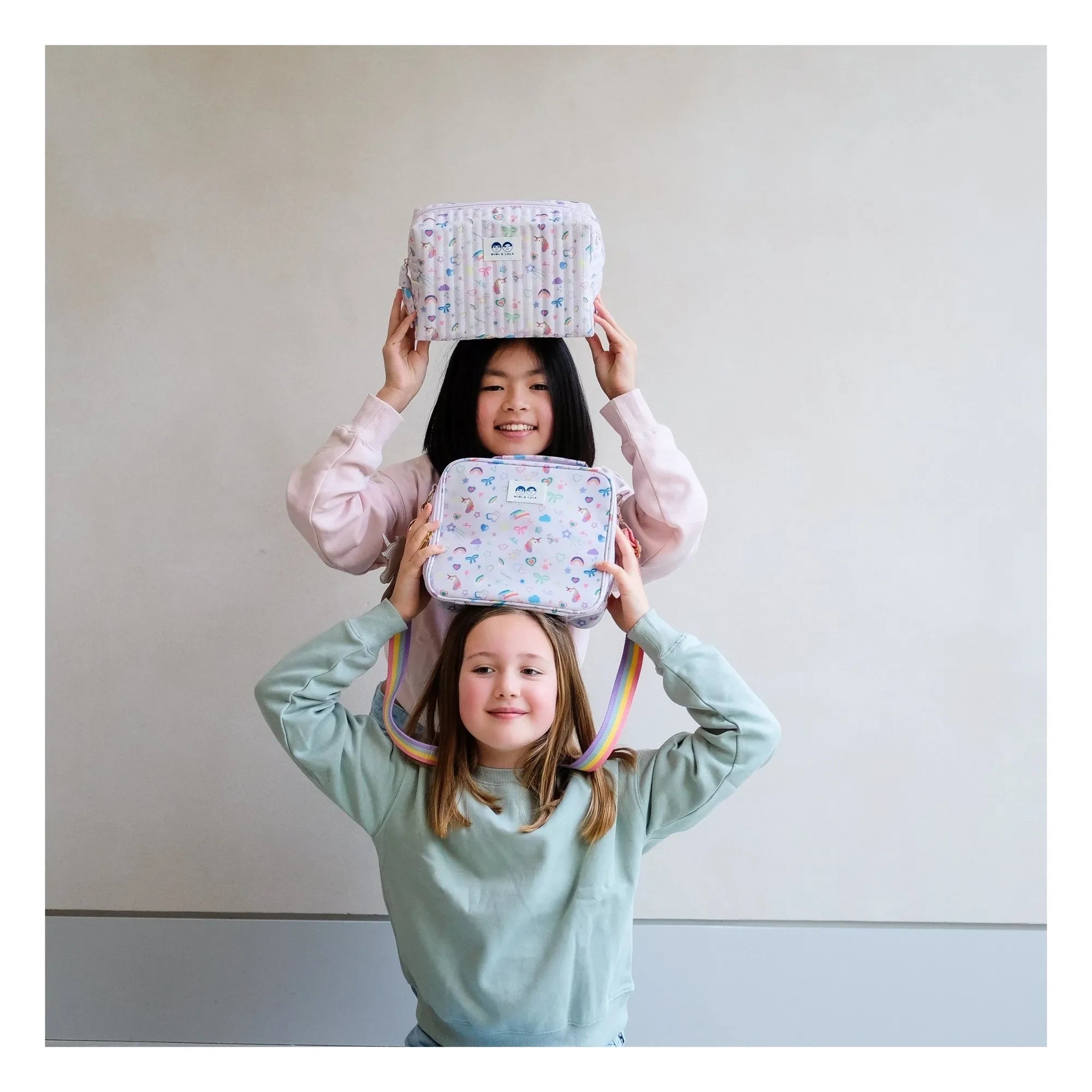 Mimi & Lula - Unicorn Toiletry Bag | Pale Pink