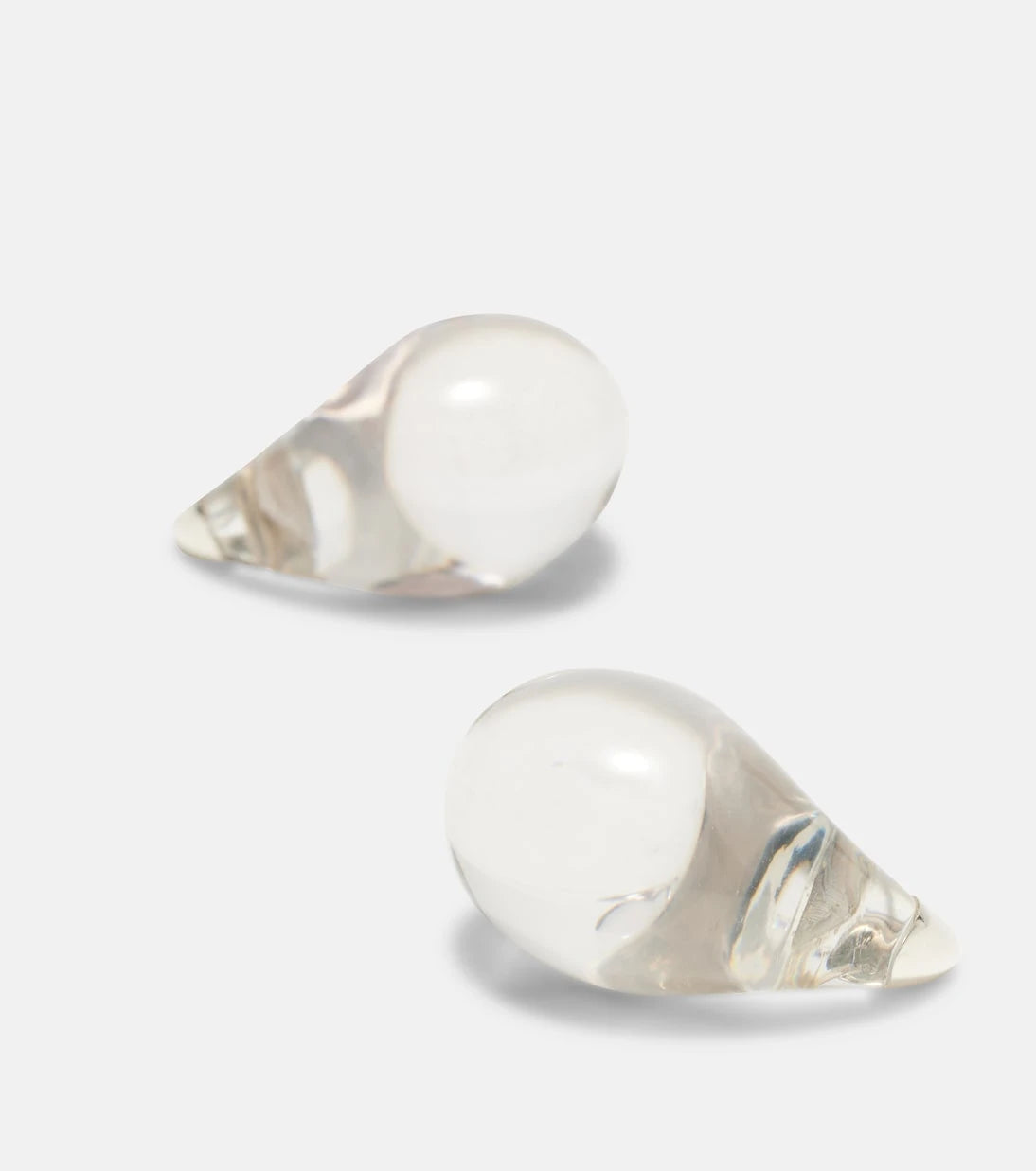 Bottega Veneta - Drop sterling silver earrings