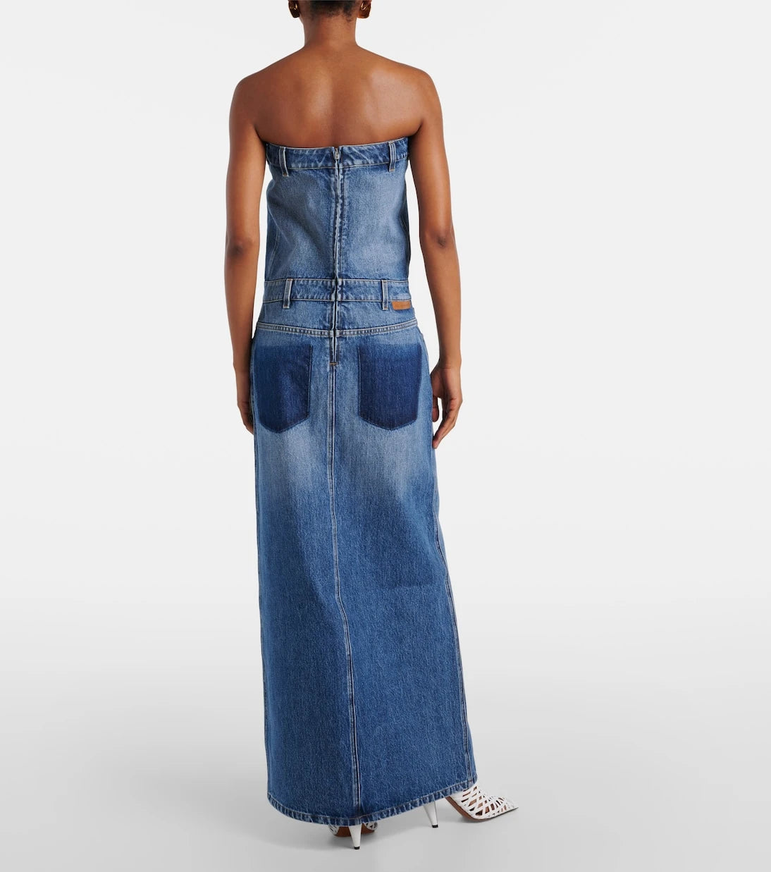 Stella McCartney - Kot maksi elbise