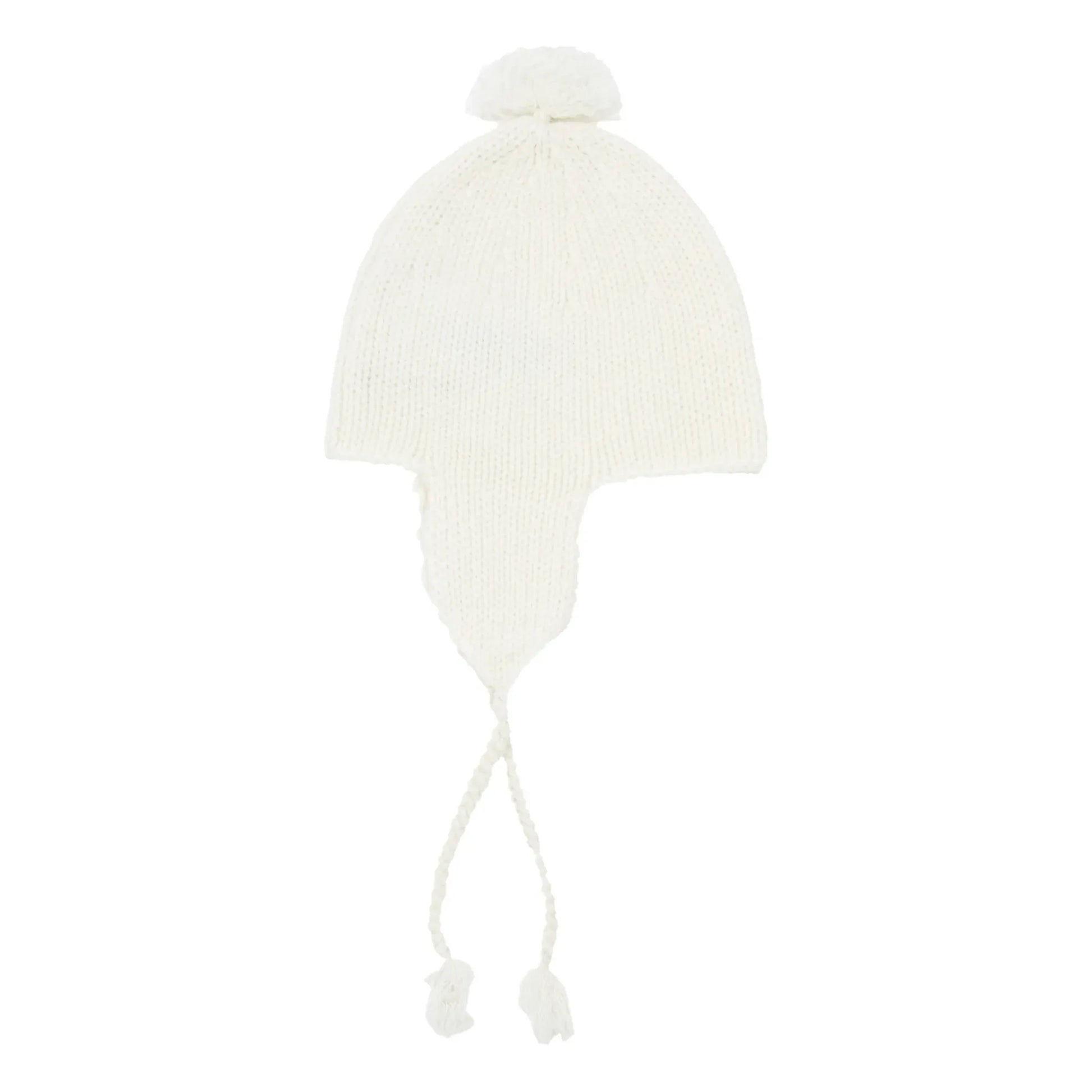 Bonpoint - Peruvian Cashmere Beanie Hat | Ecru