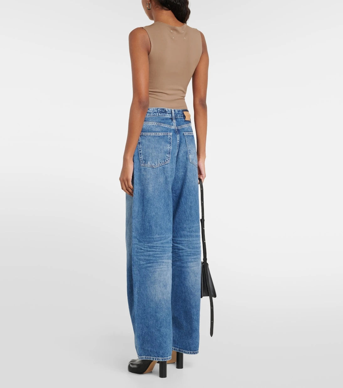 AG Jeans - Mari high-rise wide-leg jeans