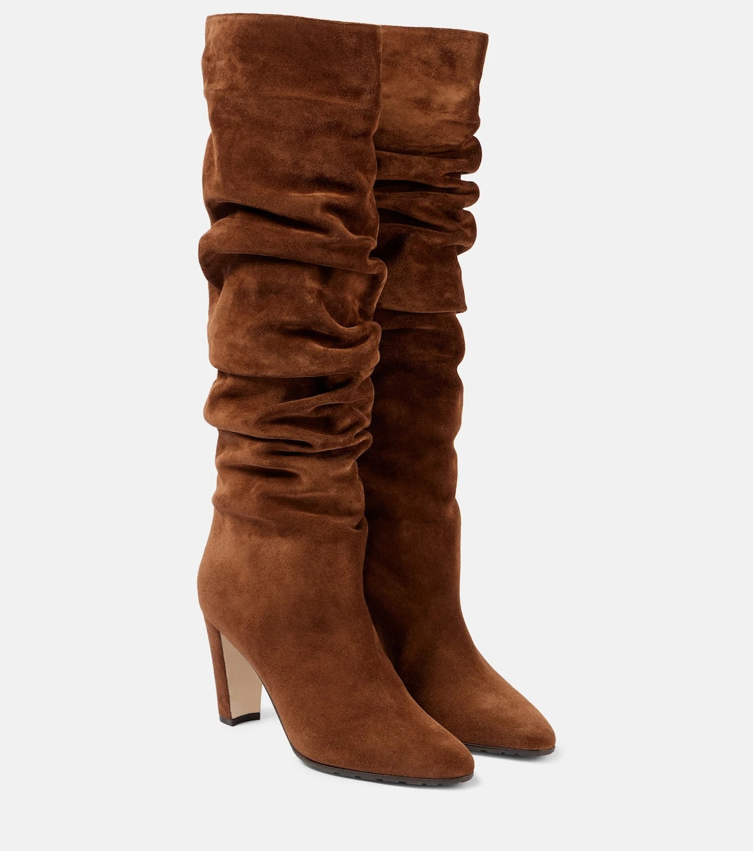 Manolo Blahnik - Calasso 90 suede knee-high boots