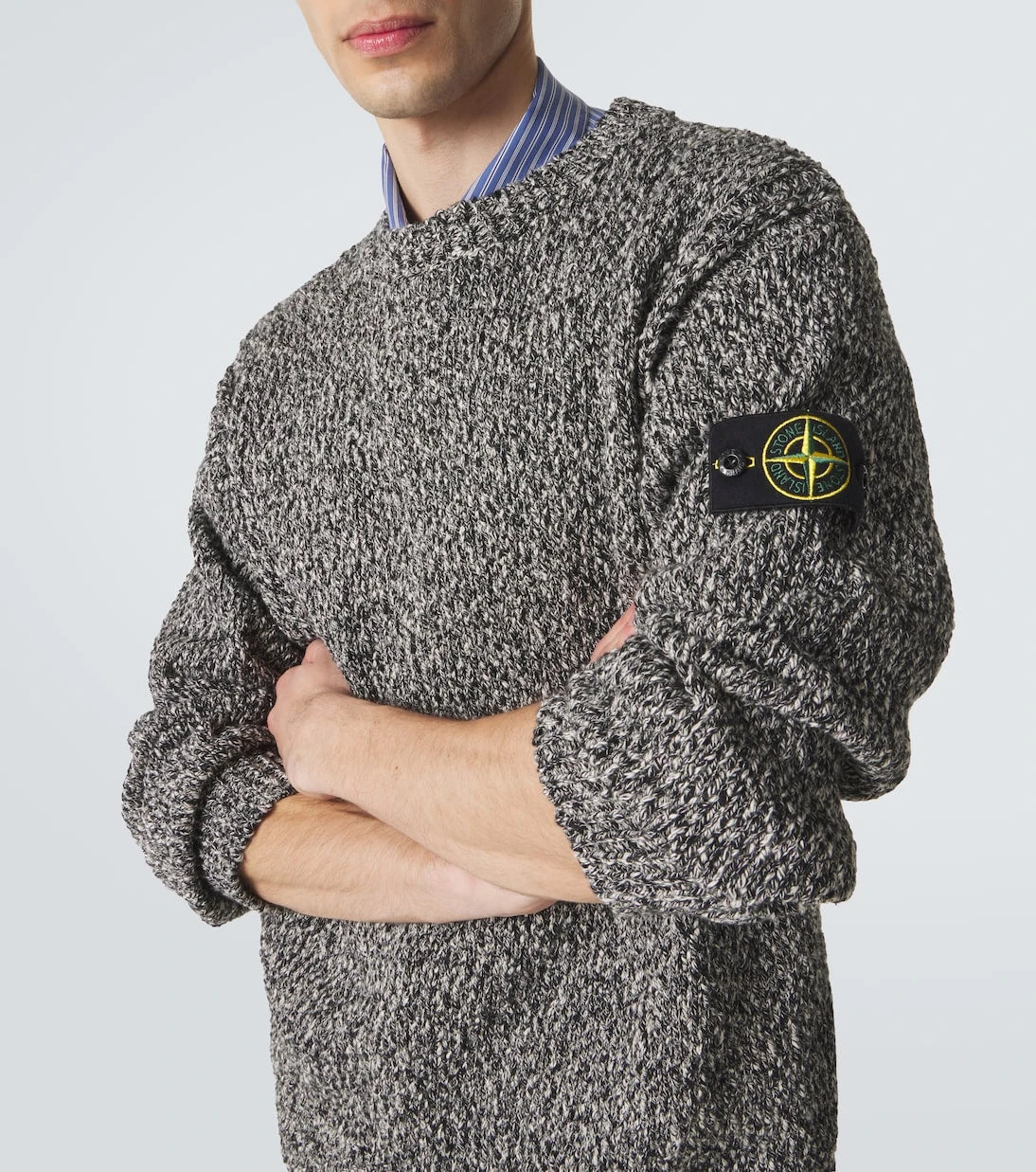 Stone Island - Compass cotton sweater