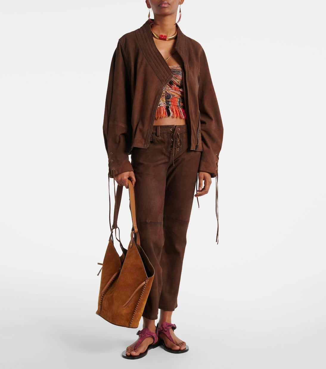 Isabel Marant - Tampa suede shoulder bag