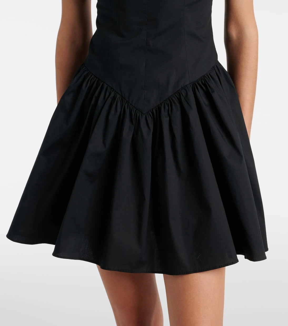 Staud - Dena cotton poplin minidress