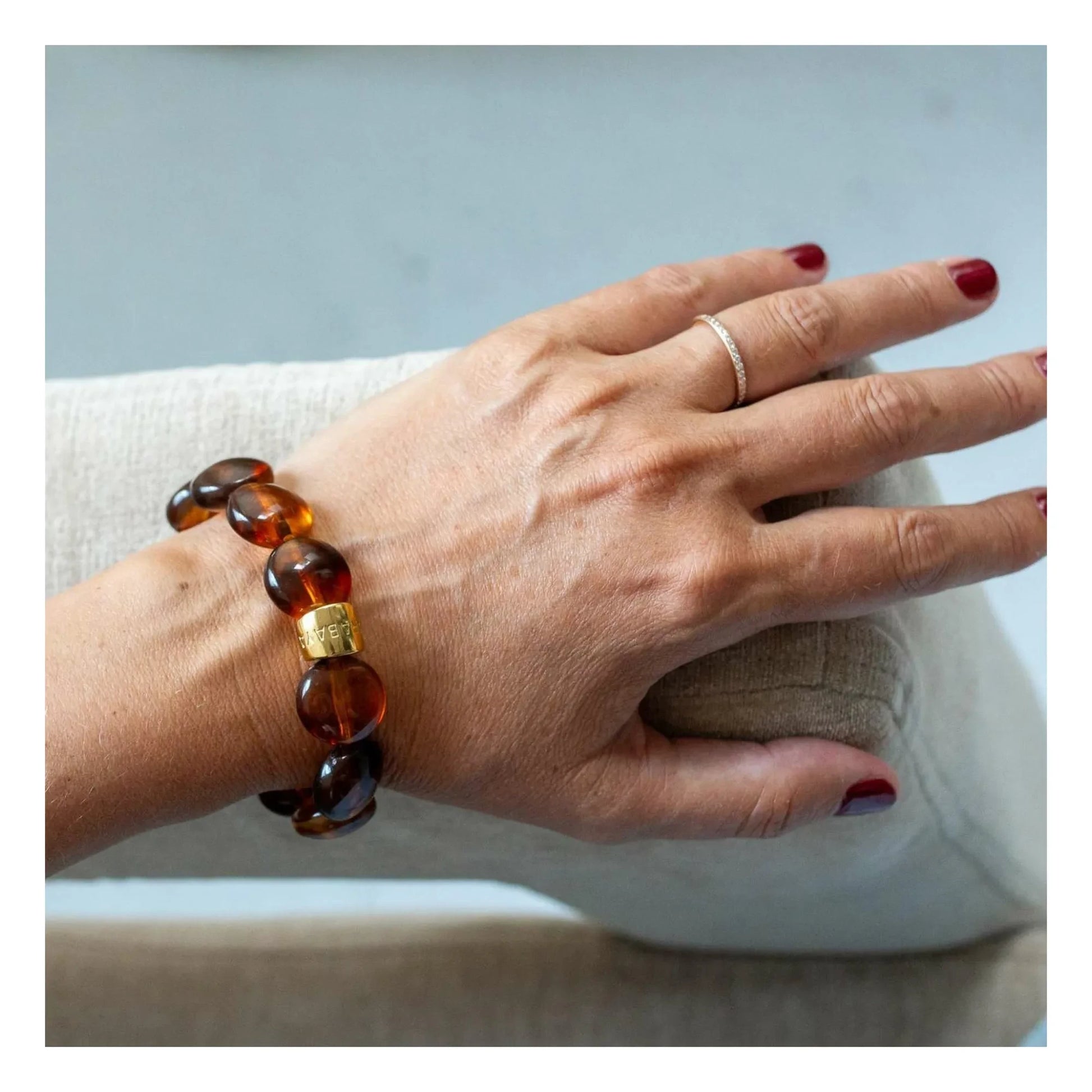 Parabaya - Bombom Orage bracelet | Blue