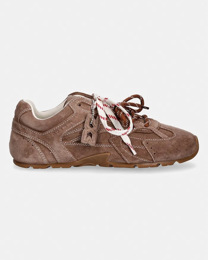 Nokwol Atlas Mushroom Suede маратонки дамски от велур