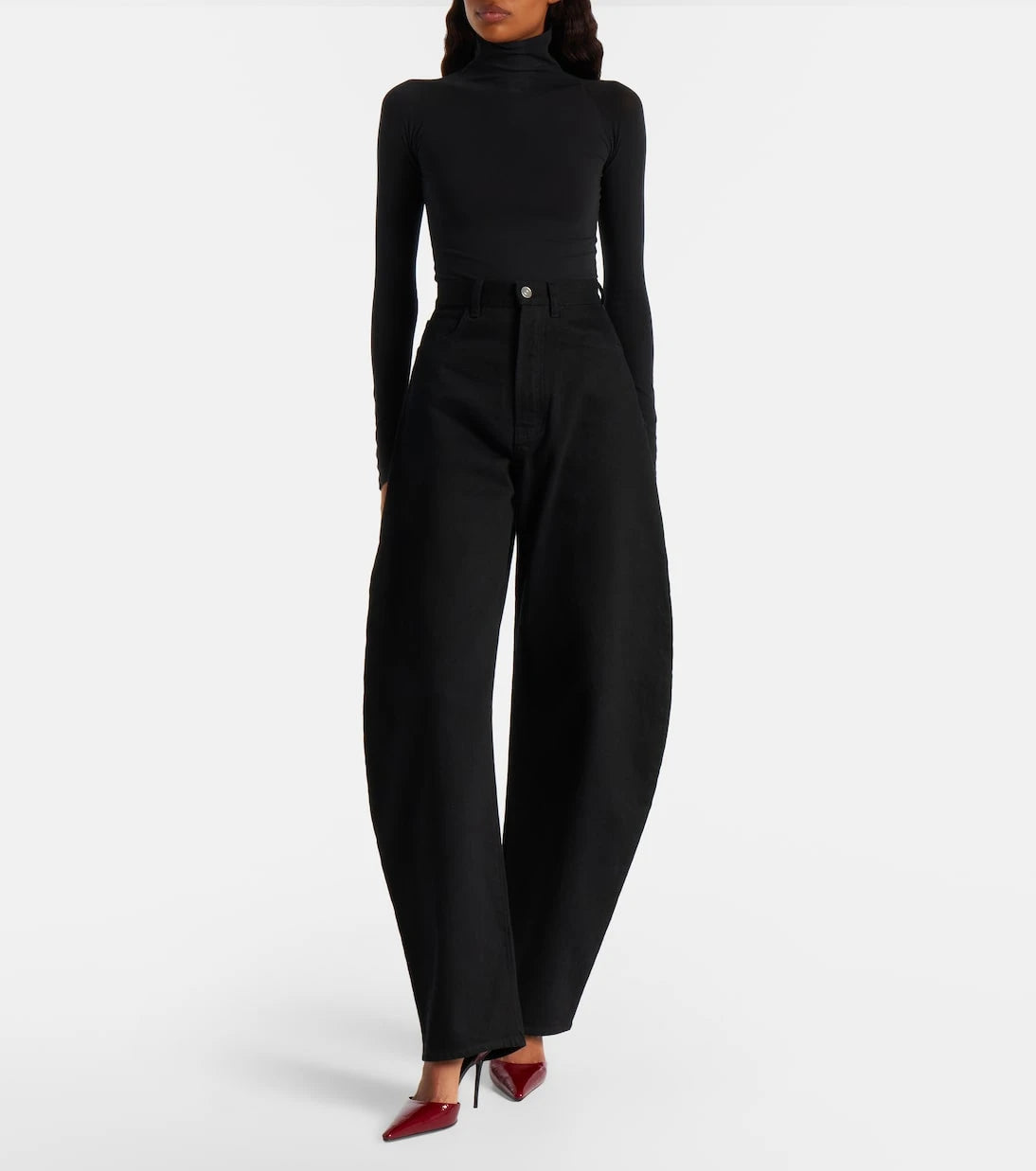 Alaïa - 90 leather pumps