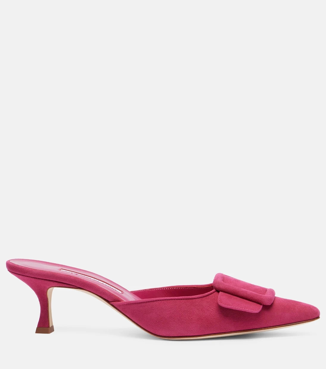 Manolo Blahnik - Maysale suede mules