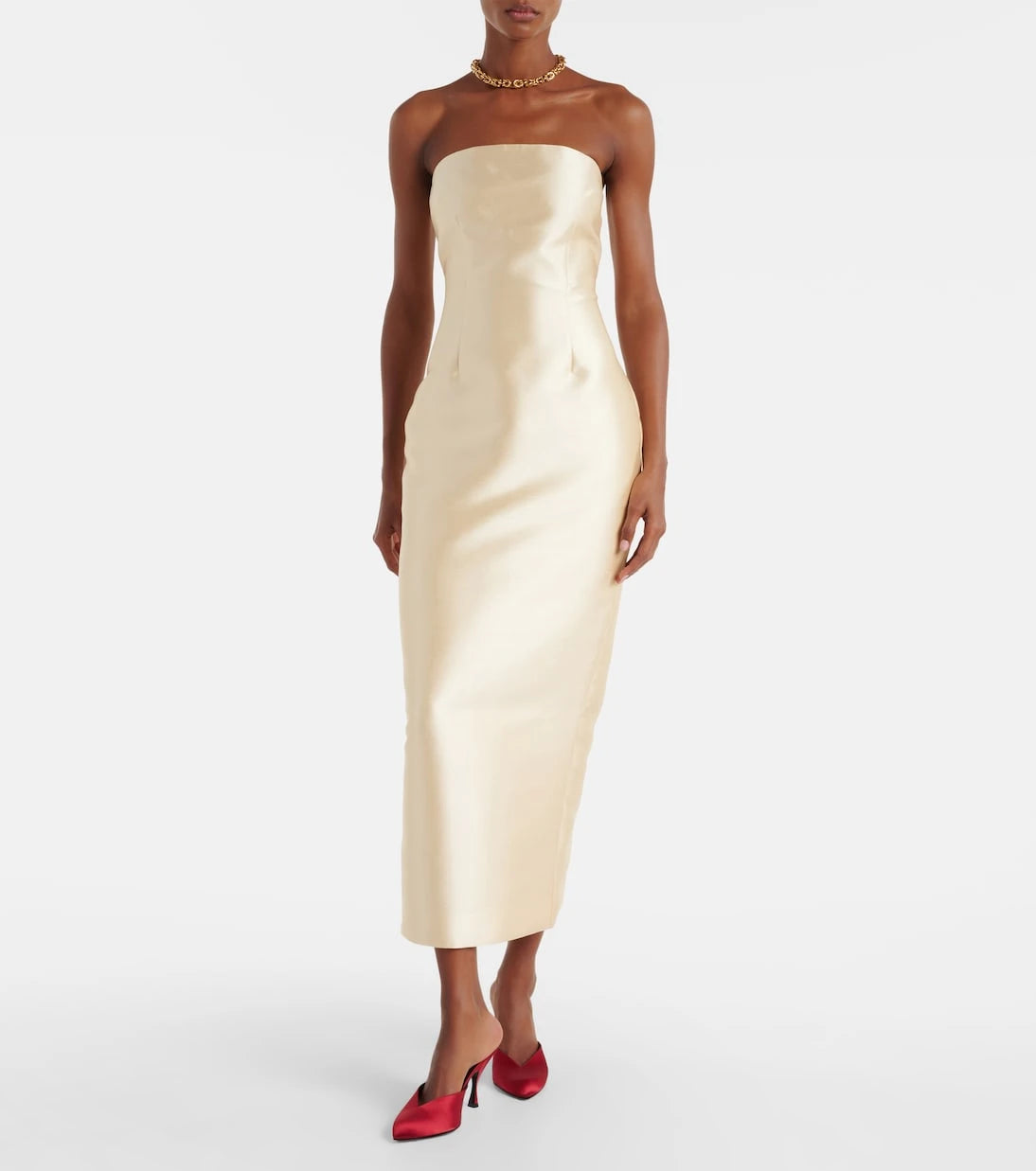 Solace London - Renee caped gown