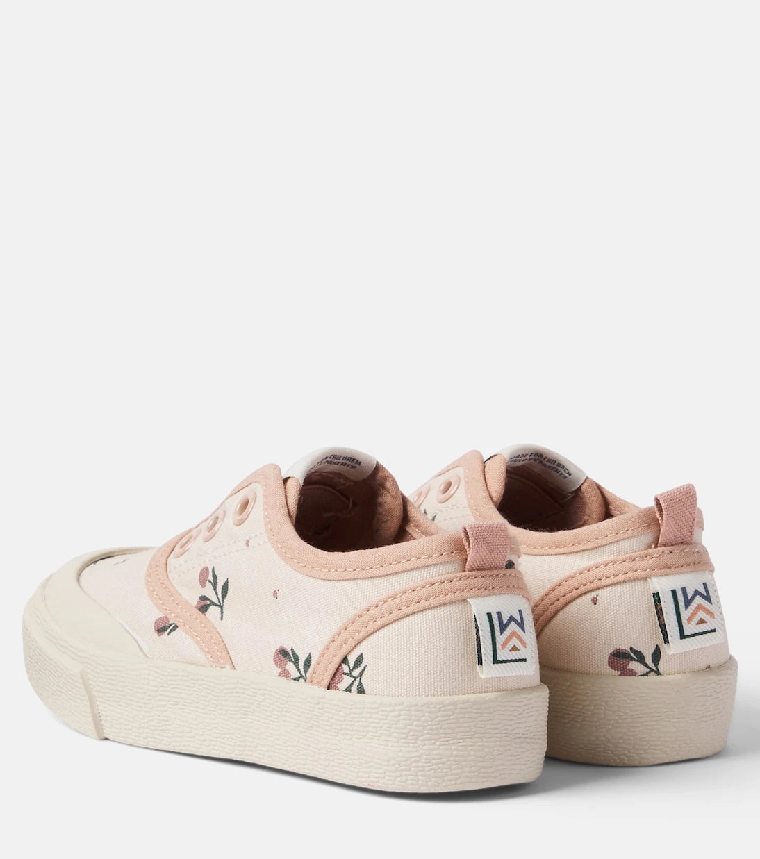 Liewood - Danilo floral canvas slip-on shoes