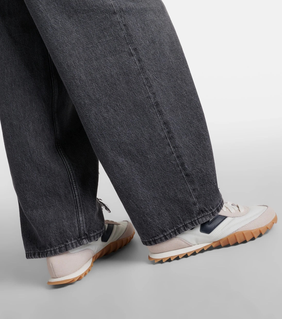 New Balance - RC30 suede-trimmed sneakers