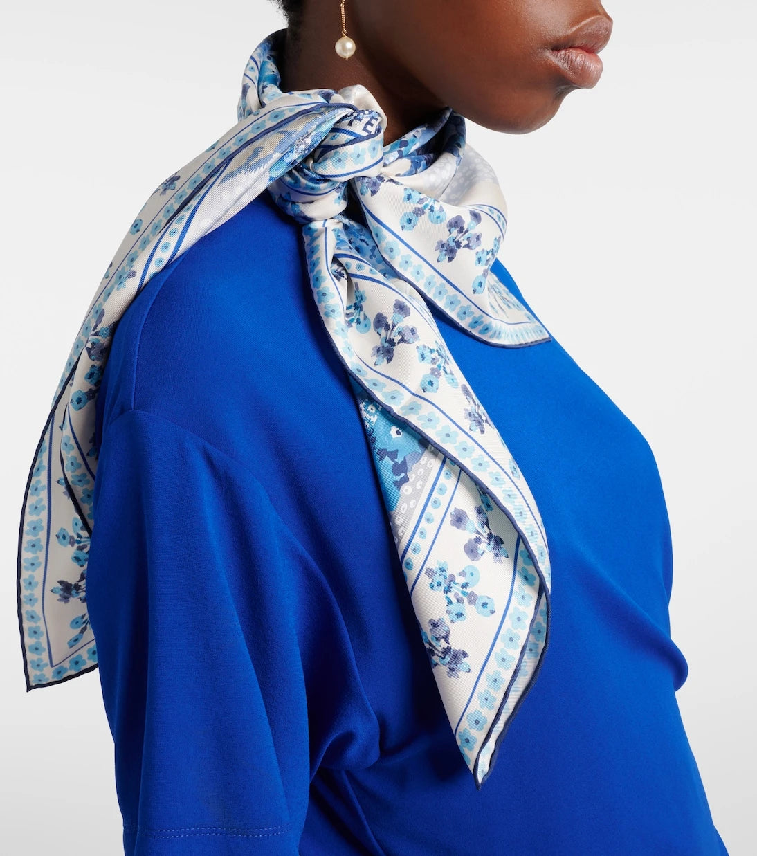 Ferragamo - Printed silk scarf