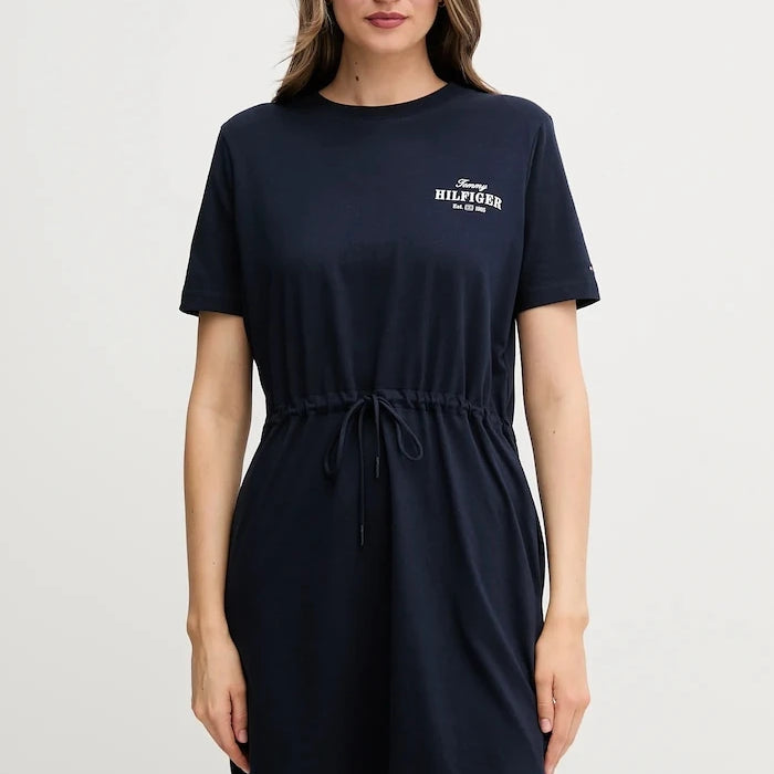 Памучна рокля Tommy Hilfiger