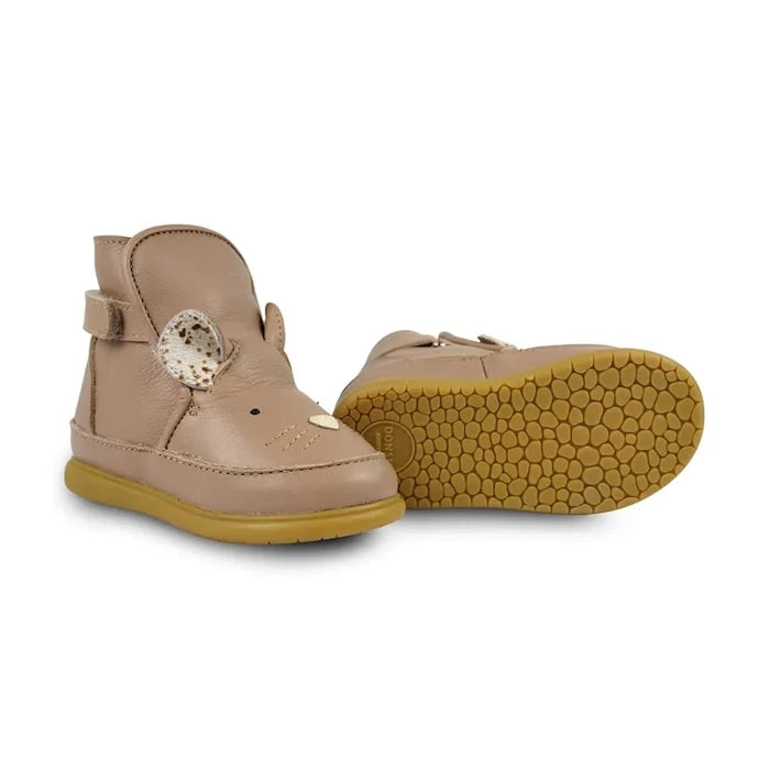 Бебешки кожени обувки Donsje Dubu Exclusive Shoes Mouse