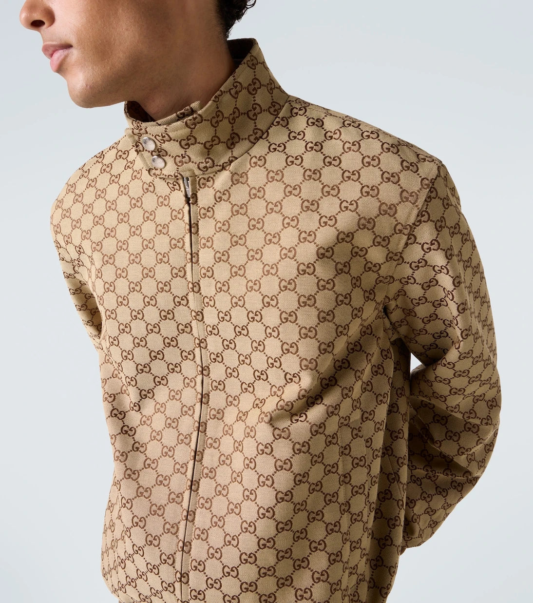Gucci - GG Canvas bomber jacket