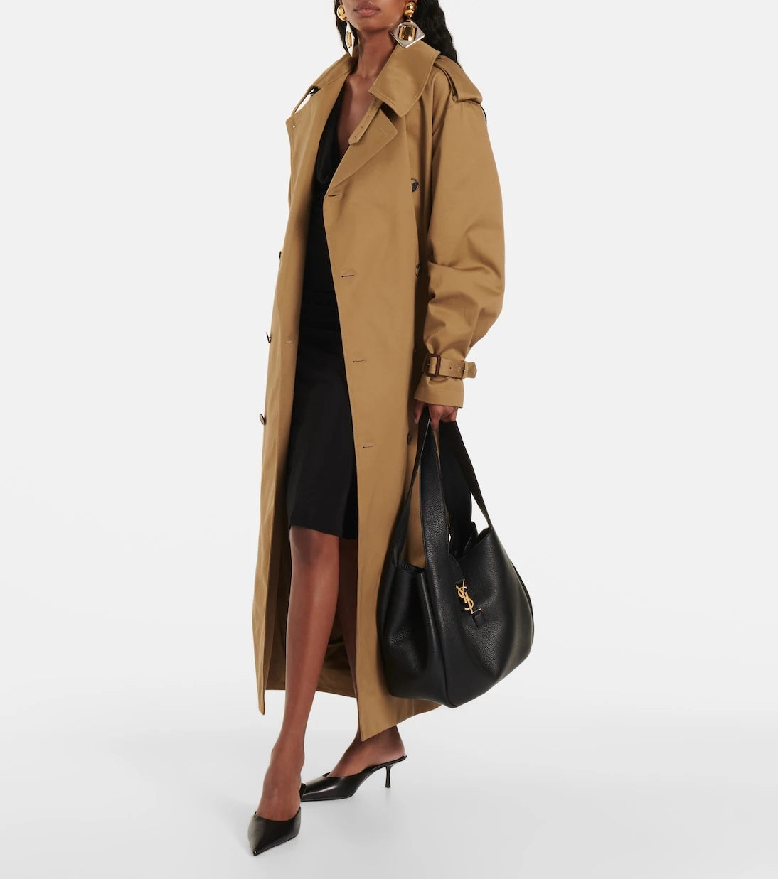 Saint Laurent - Le 5 À 7 Bea leather tote bag